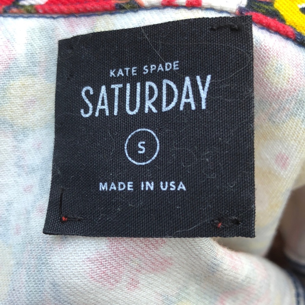Kate Spade Saturday Floral Printed Jean Jacket - Picture 5 of 6